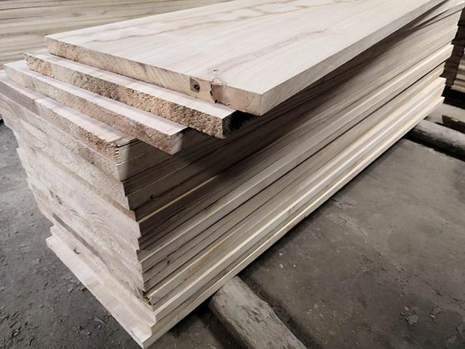 桐木板材桐木拼板泡桐拼板家装建材桐木拼板不易劈裂原料定制